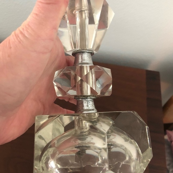 Vintage 1940s 1950s Crystal Boudoir Lamp Beautiful Works Art Deco - Picture 4 of 8